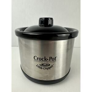 Little Dipper Crock Pot Rival 16 0z Dip Pot WORKS!